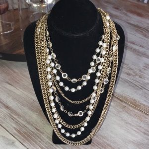 Large Moira Rose vibe bib necklace